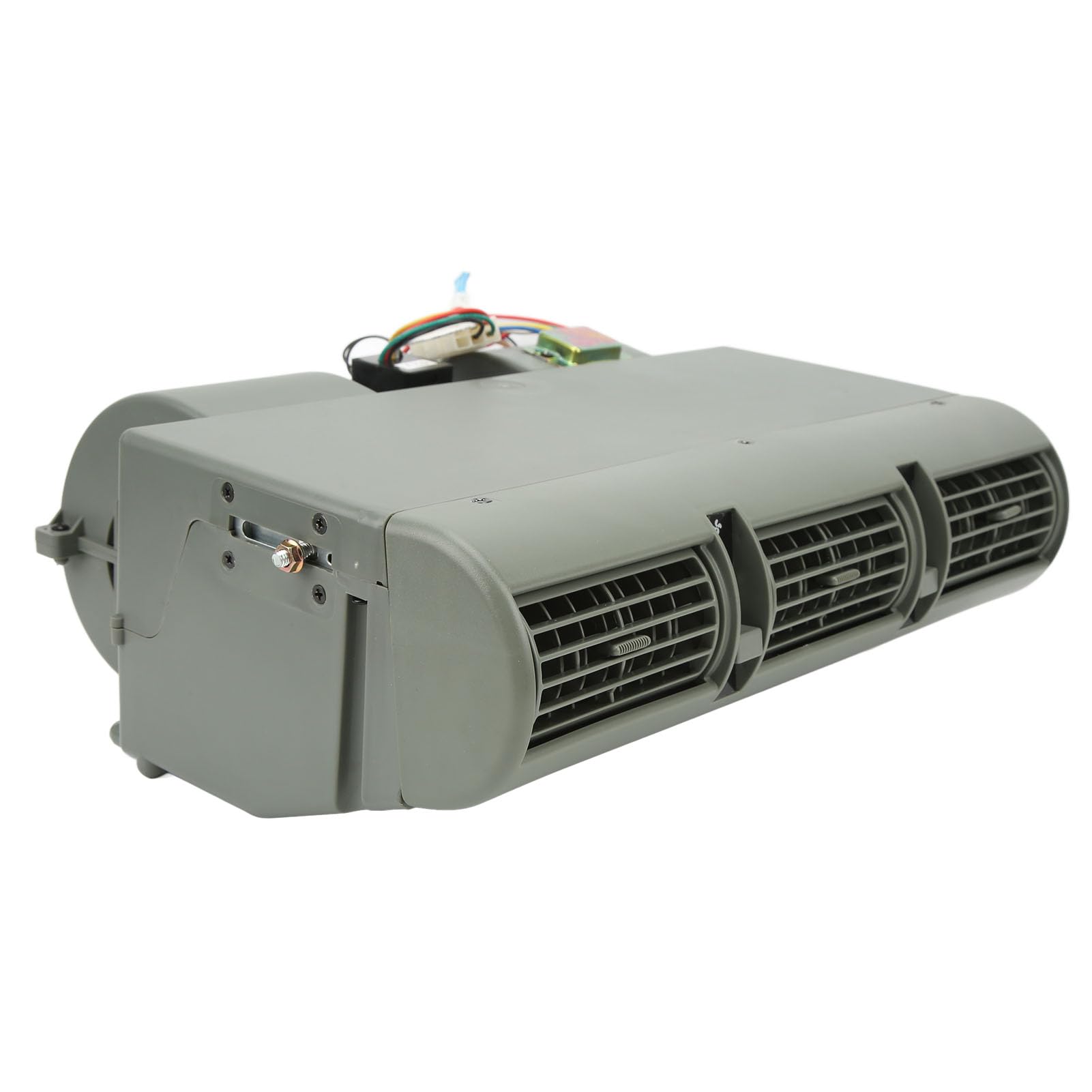 evaporatore AC per veicoli universali, design bobina a 4 vie, controllo a 4 velocità del, per auto, camion, kit di installazione semplice incluso