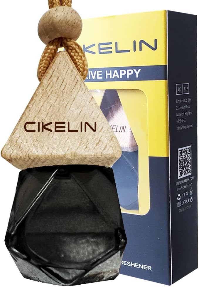 Cikelin Aventus Inspired Creed Car Air Freshener for Men and Women – Car Diffuser with Real Essential Oil Aromatherapy -Car Perfume Scent Air Purifier