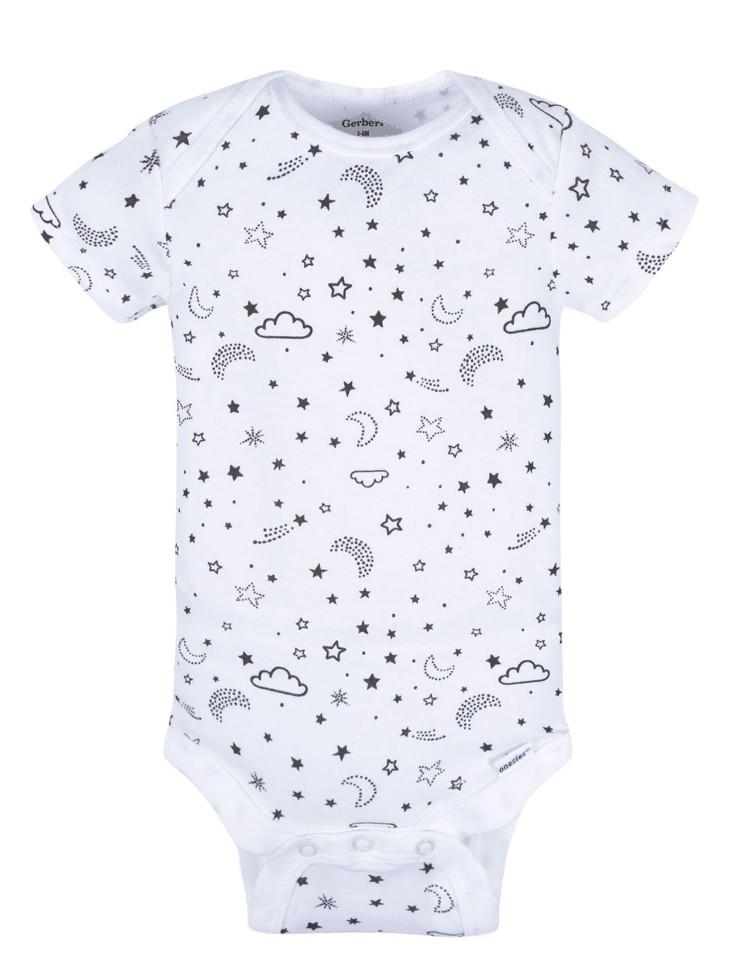 Gerber® Baby Boys 8-pack Short Sleeve Onesies Bodysuits Pack
