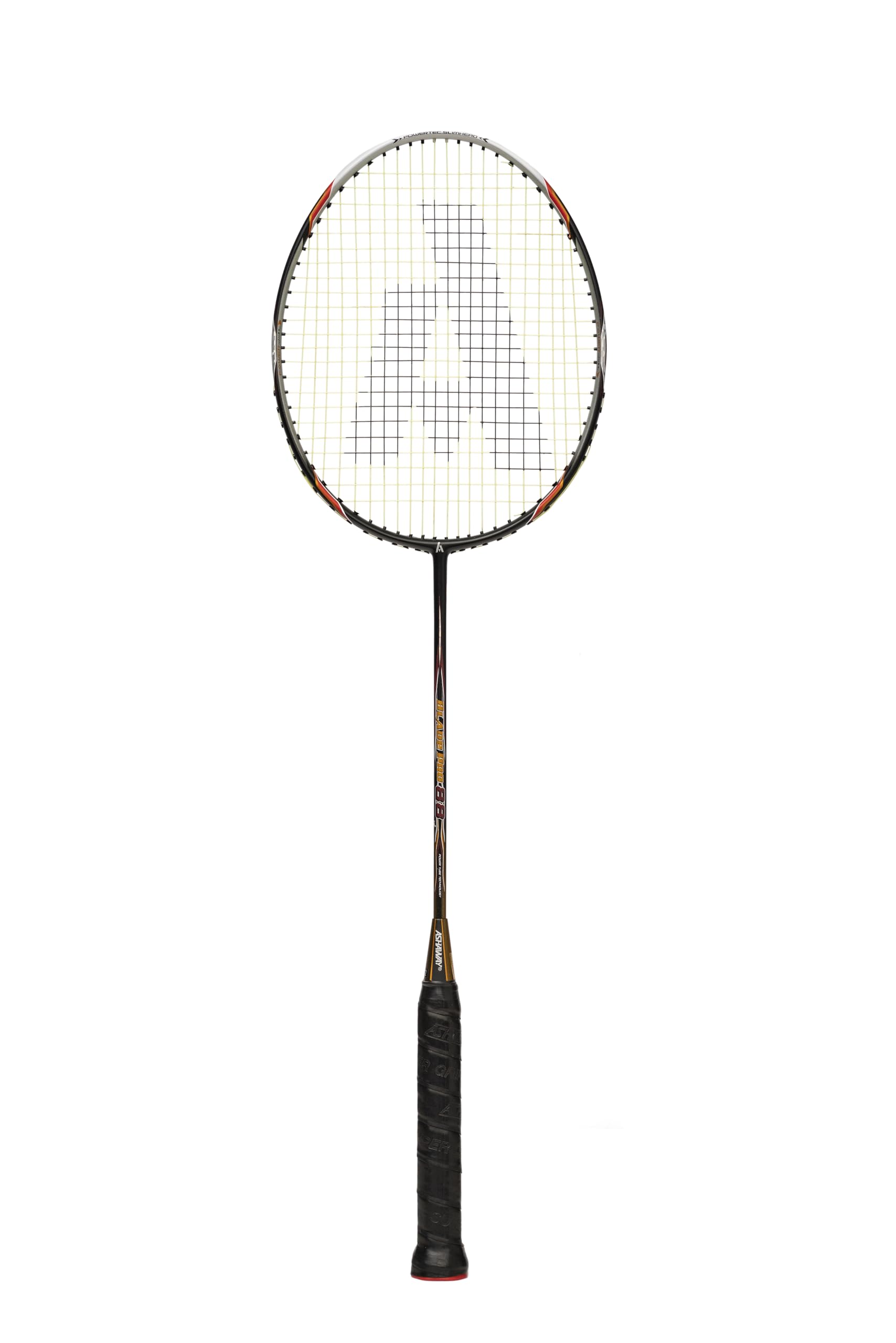 Ashaway Blade Pro 88 Badminton Racket | Strung | 86g | 28 LBS | Head Heavy | Best for Men and Women | Intermediate Player (Brown)-image-48