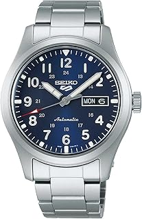 Seiko Metal Analog Blue Dial Men's Watch-Srpg29K1