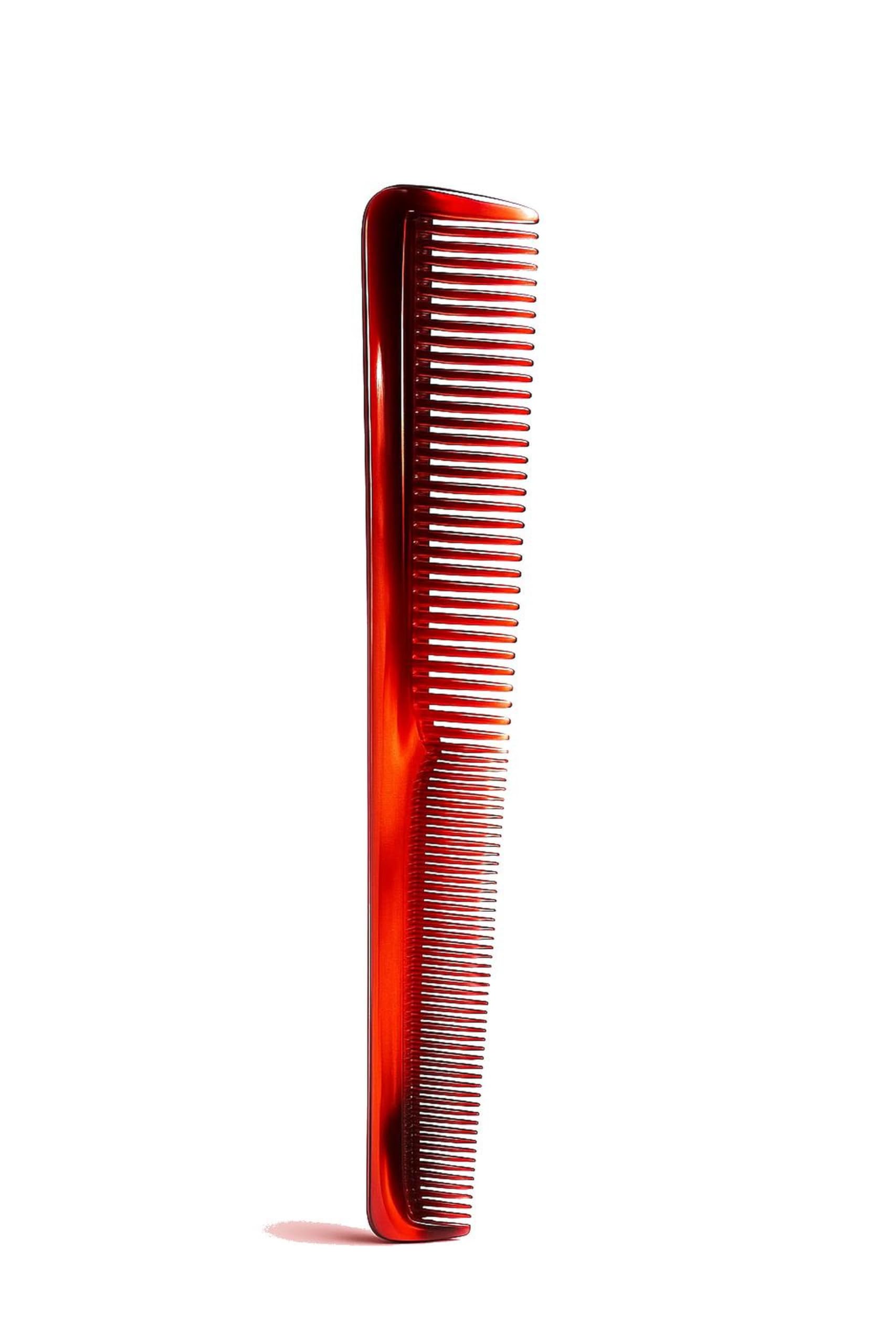 Shalimar Brand Professional Cutting / Barbering Comb | Salon Grade - For Men & Women | Ideal for Hair cutting, Tapering, Trimming | Smoothened & Rounded Teeth prevent Hair & Scalp damage | Less-Static 8 Inches-image-15