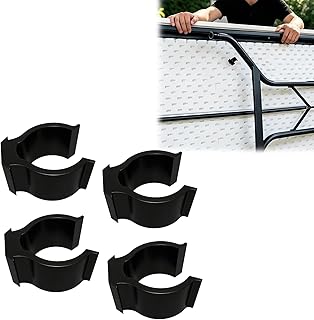 4-Pack Table Leg Clips for Lifetime Folding Table, Replacement Leg Retainer Clips, Folding Table for Model LPPRMB 5008, Table Repair Parts and Accessories
