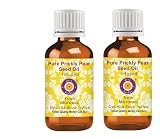 Deve Herbes Olio di fico d'India puro (Opuntia ficus-Indica) 100% naturale con qualità terapeutica (confezione da due) 100 ml x 2 (6,76 oz)