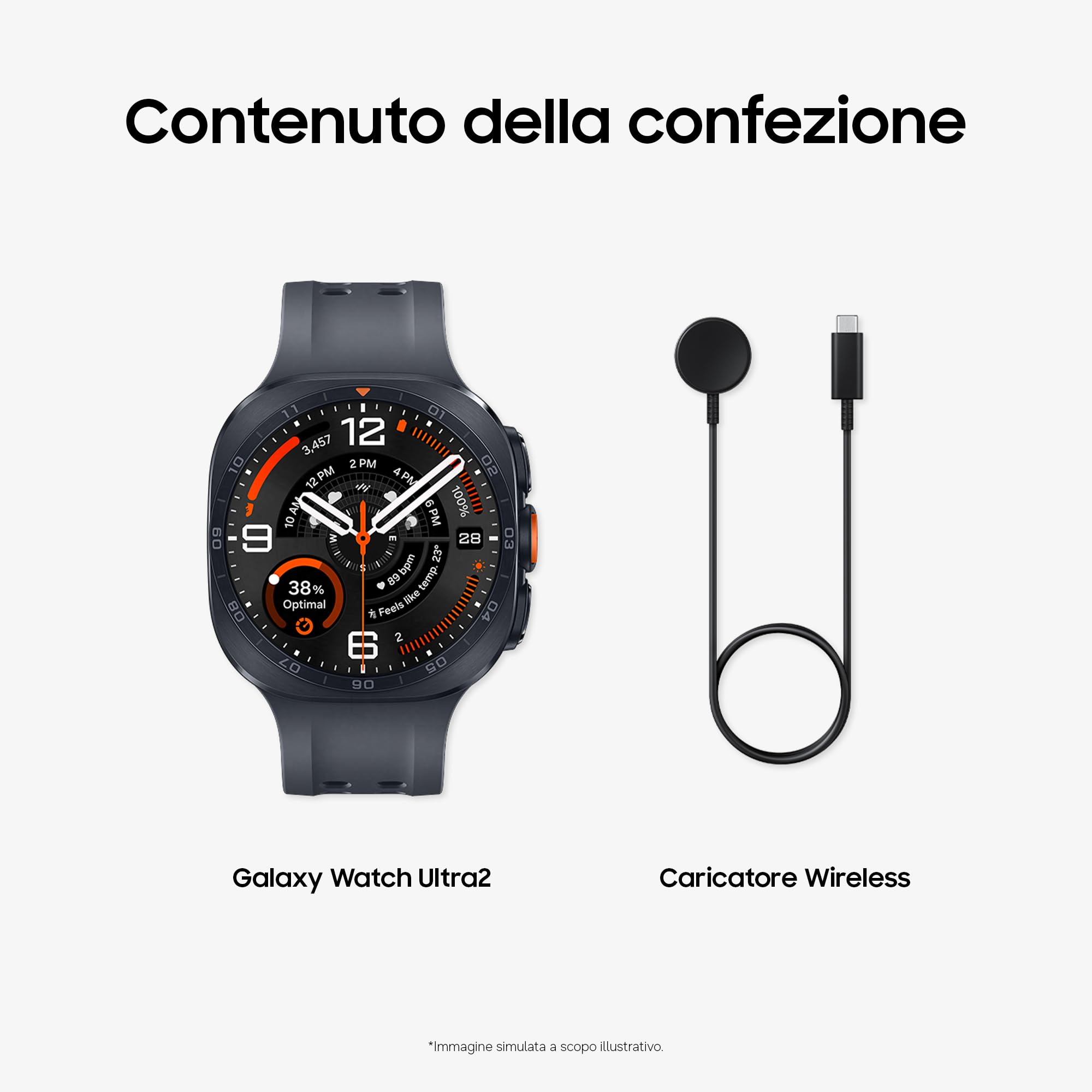 Samsung Galaxy Watch Ultra2, 47mm, Titanium Gray, LTE [Versione Italiana] | Design Resistente, 800mAh, IP69K, Luminosità 5000nit, Trail Run, Diving,10 ATM, SOS, Punteggio Energetico, Benessere Cardiaco