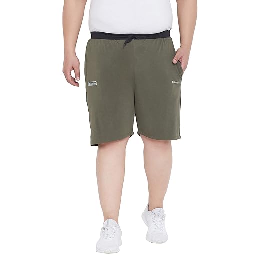 Plus Size Men's Regular Fit Shorts