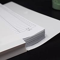 Vista 6 de VANRA - Archivador extensible de polietileno, tamaño A4, con botón, Blanco