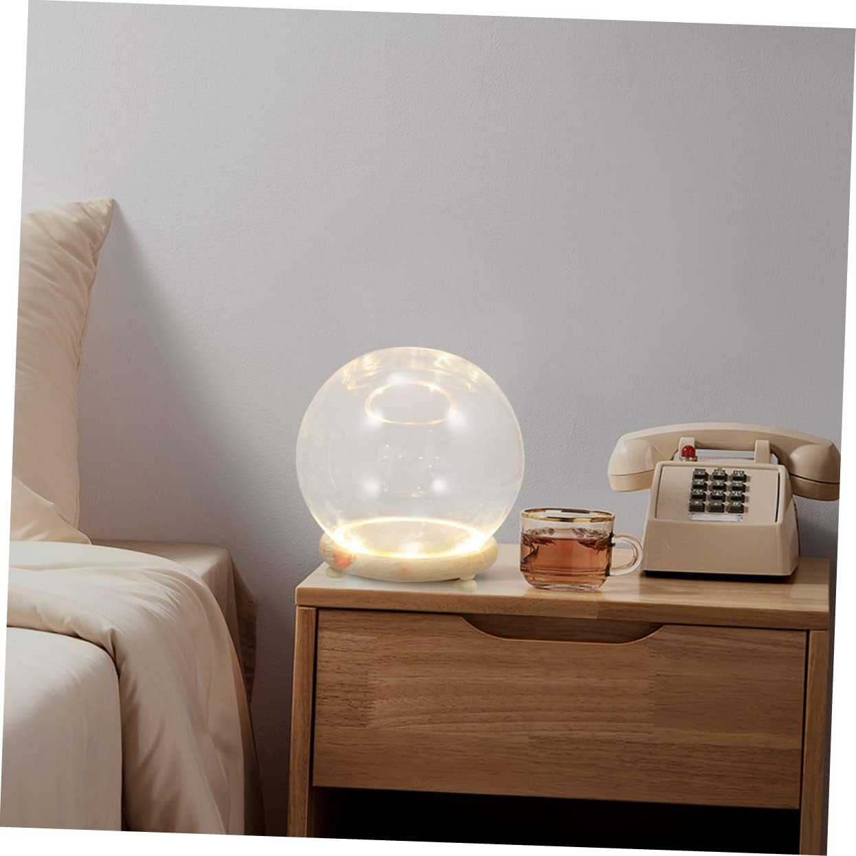 Glass Display Dome Preserved Flower Glass Cover Above Cabinet Decor Tiny Terrarium Artistic Home Accessory