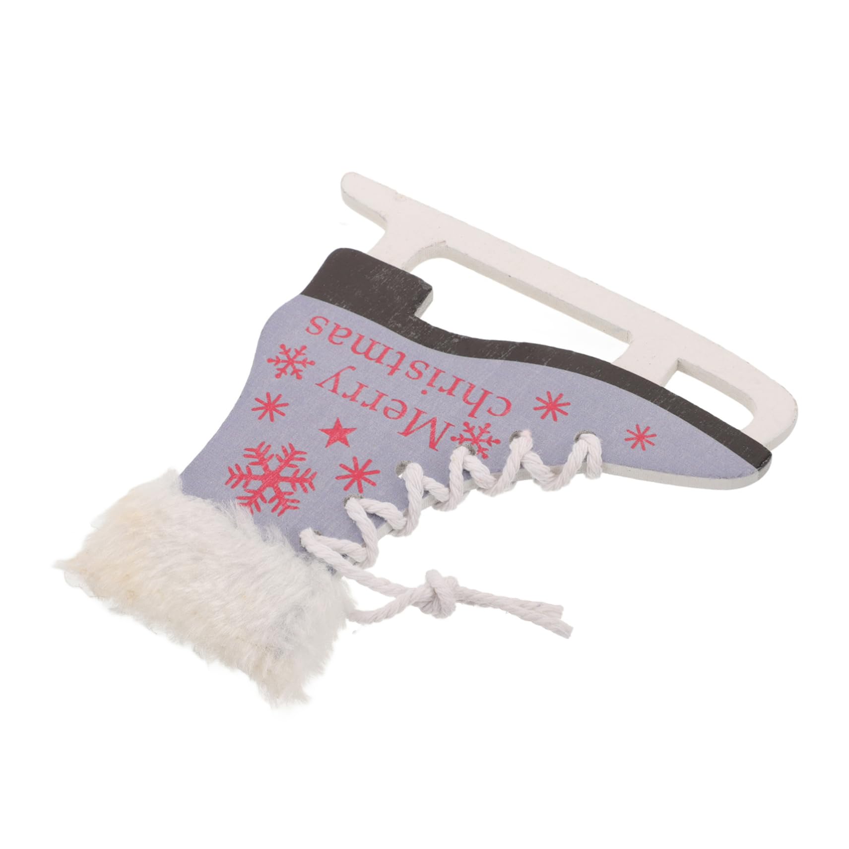 Toddmomy Blue Shoe Ornaments Ice Skating Charms Christmas Decorations for Tree and Home