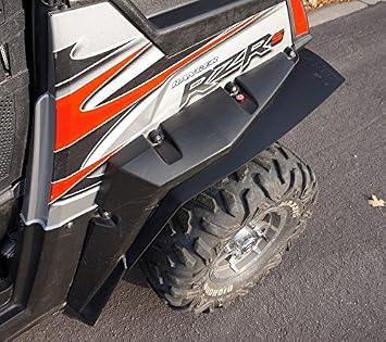 Polaris RZR 800 S Mud Flaps by RokBlokz, Full Set of 4. RZR 800 S Fender Extensions Keep Mud Off of Your RZR. Best UTV Mud Guards on the Market...