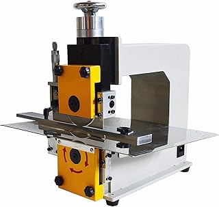 LGXEnzhuo PCB V-Cut Groove Cutter Separator, Guillotine Aluminum Substrate Cutting Machine, LED Light Strip Slitting Machine, Thickness Range 0.02-0.06inch, with Limit Module