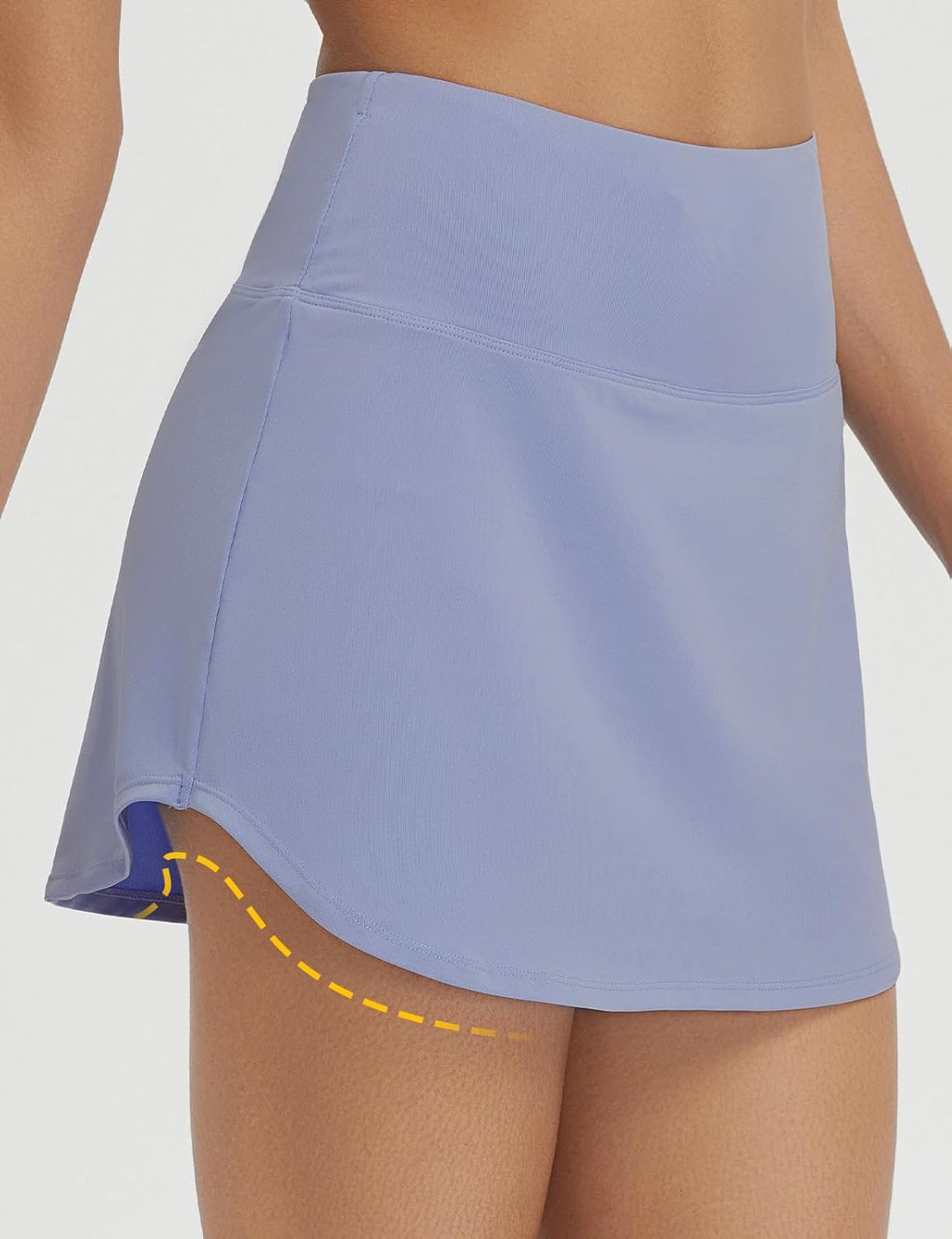 baleaf Womens Tennis Skirt Golf Skorts for Women High Waisted with Shorts Pockets Athletic Running - Image 2