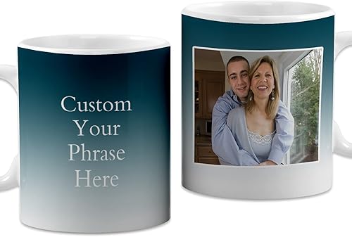 Taza de café personalizada, taza de café con foto personalizada con imagen, nombre, texto, tazas personalizadas, taza personalizada, regalo para