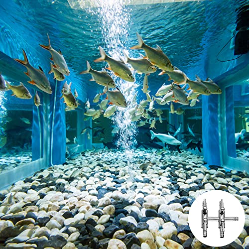 Mecmbj Divisore di Flusso Daria per acquari, 4 Vie...