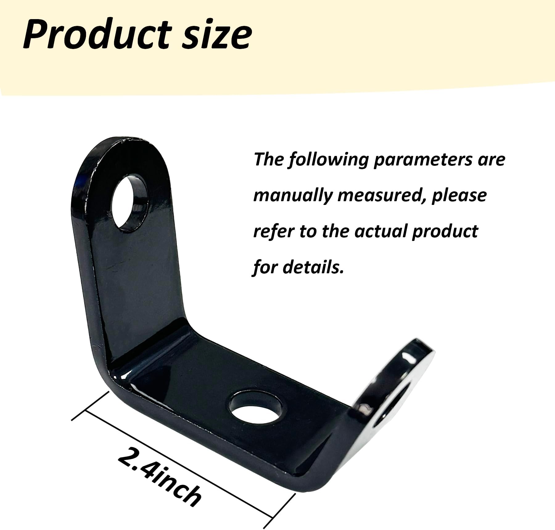 Universal Strap Mounting Bracket Kit for BoatBuckle G2,BoatBuckle Universal Mounting Bracket Kit (Black) for Boat Trailers 3-Sided Brackets