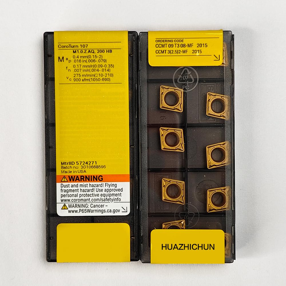 HUAZHICHUN CCMT09T308-MF 2015 Carbide Inserts Cutters Blade