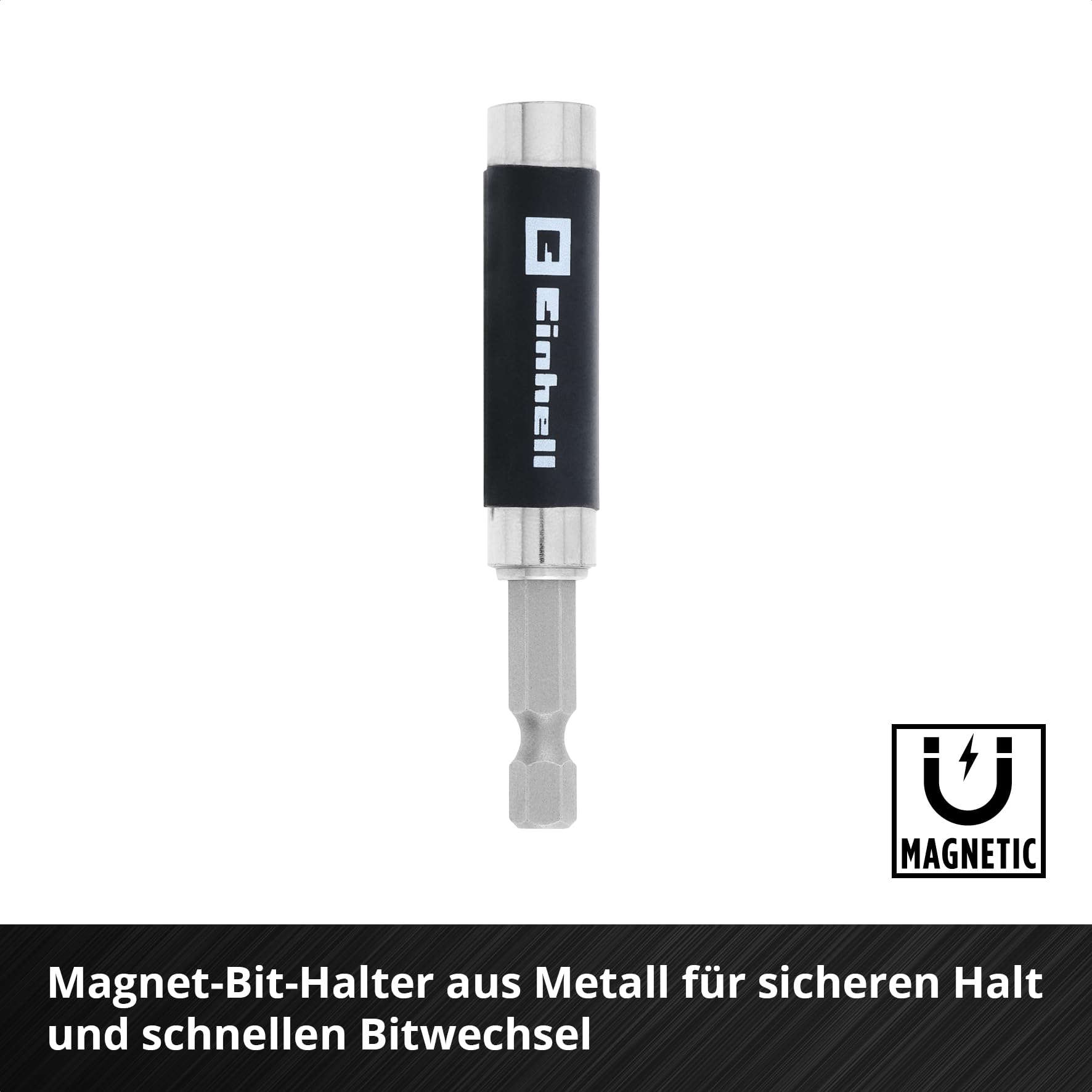 Einhell Kit d'outils pour servante d'atelier 6 pads – 287 pièces avec embouts de précision et spéciaux, pinces, vis, clé à douille, niveau à bulle, marteau et mètre ruban