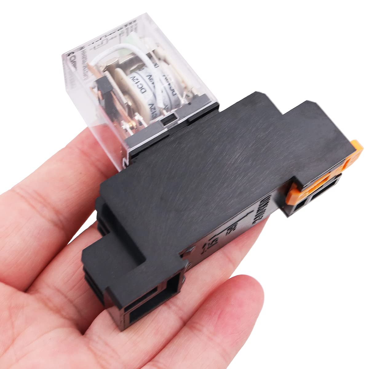 2 Mini Relè Elettromagnetici AC 12V 8 Pin DPDT Con Base LED | Interruttore Per Circuiti Di Controllo - Foto 10