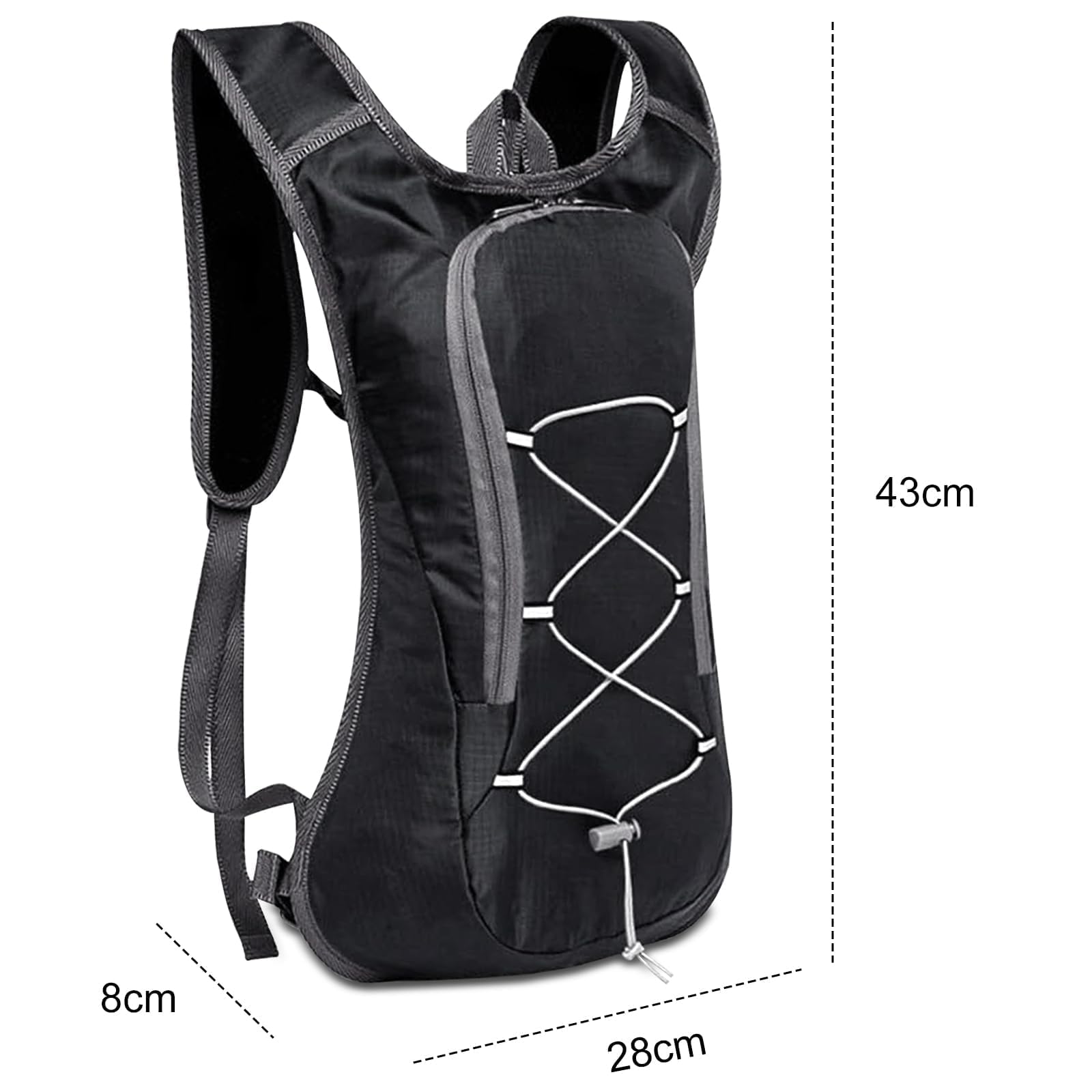 Mochila Deportiva Ultraligera Impermeable MTB Senderismo Pequeña