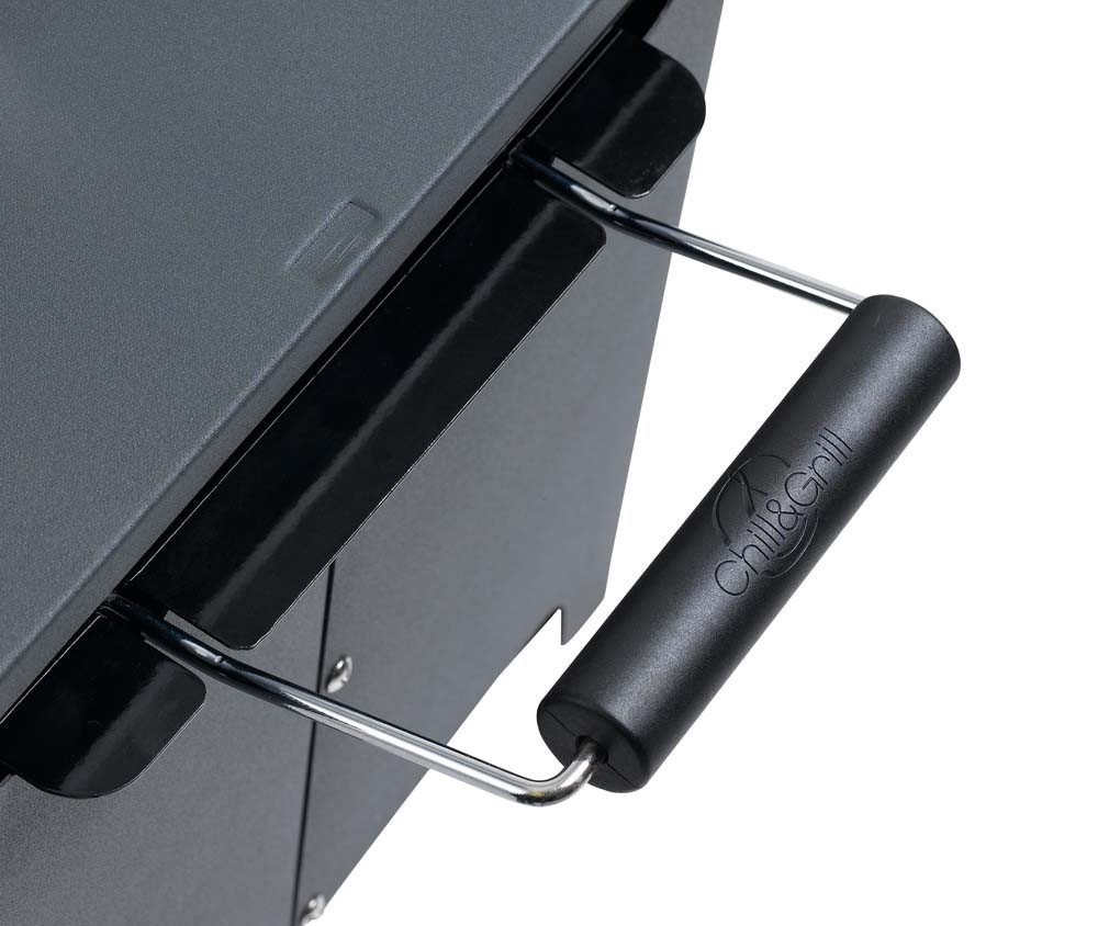 tepro Holzkohlegrill Chill&Grill Cube anthrazit, Grillfläche: ca. 31,5 x 31,5 cm