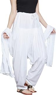 Women's Semi Patiala Salwar With Dupatta