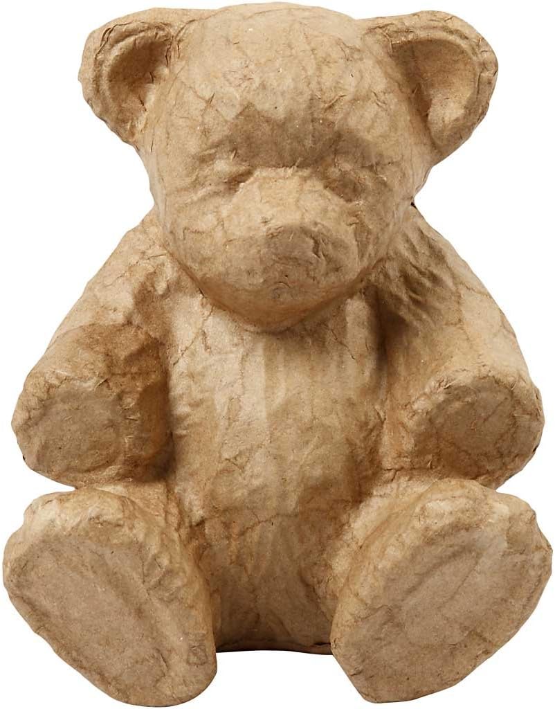 Creativ 100263 Paper Mache Lion Brown 9 x 13 cm