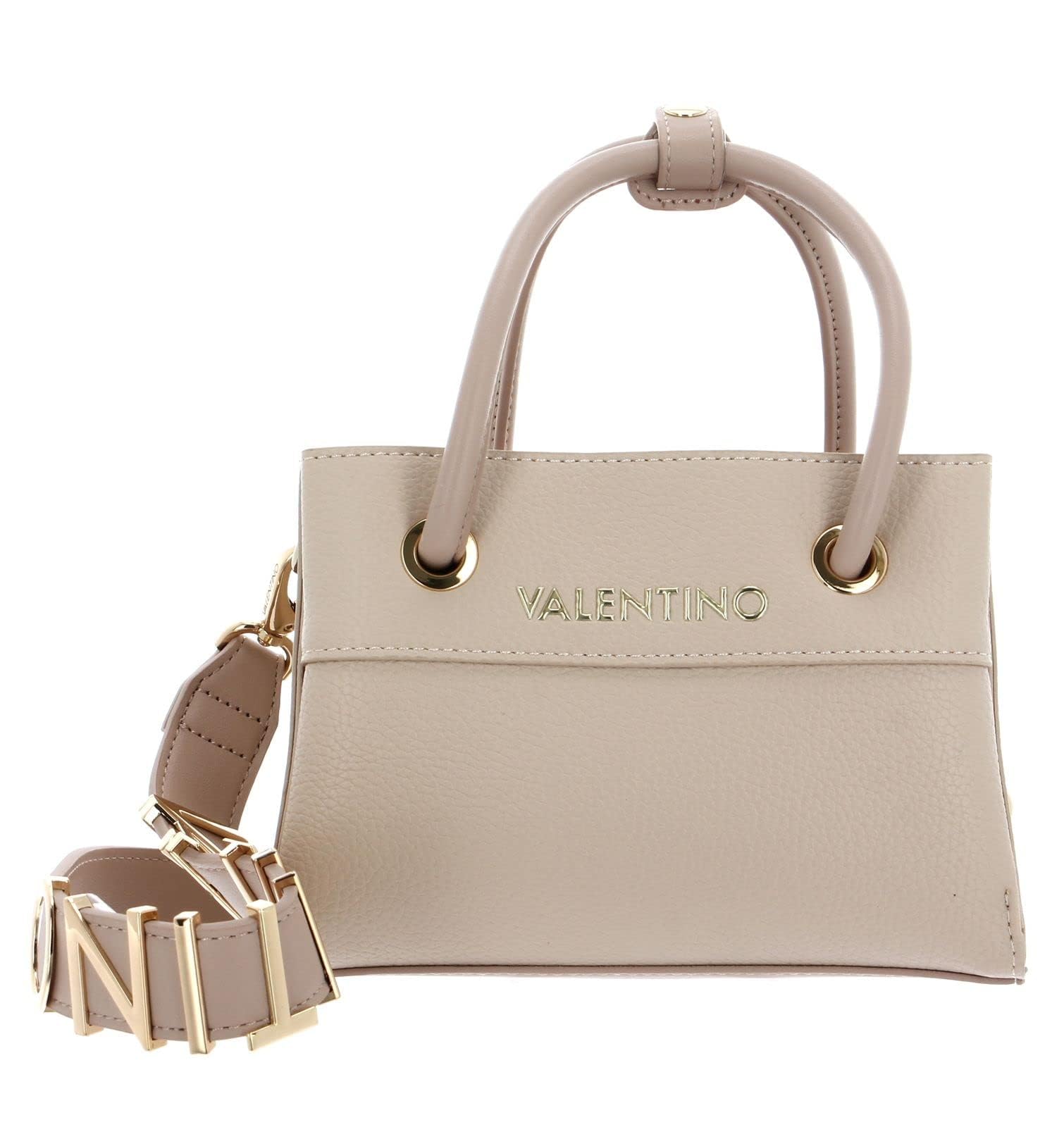 Valentino By Mario Valentino Women's Beige Handbags, One Size, Polyethylene Handbag