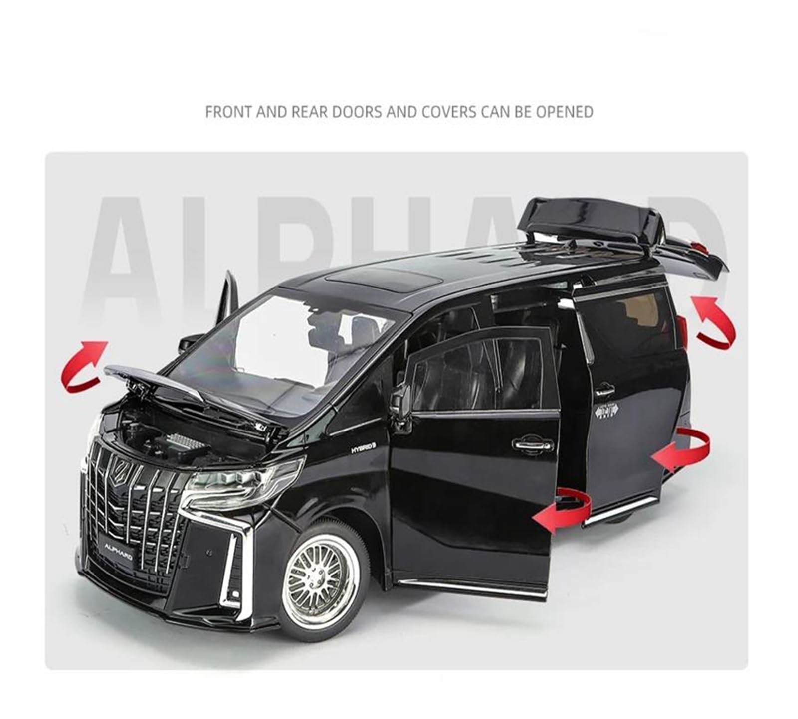 Amazon.co.jp: ダイキャストカー 1:18 トヨタ アルファード MPV