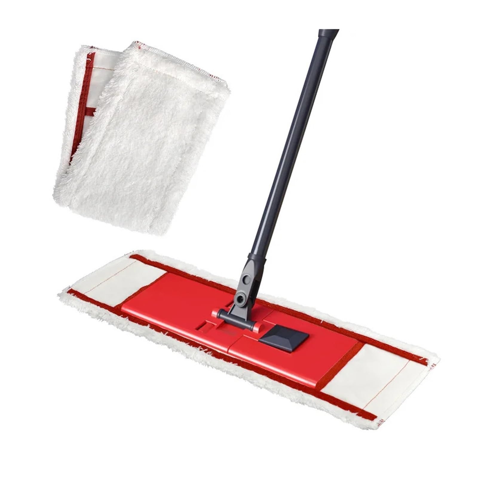 Almohadillas de paño mopa for Suelo Microfibra, compatibles con repuestos Viledas, Piezas Cabezal, Repuesto Lavable Plano, 4 Uds