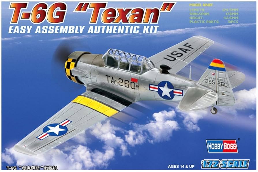 Amazon.com: Hobby Boss T-6G Texan Airplane Model Building