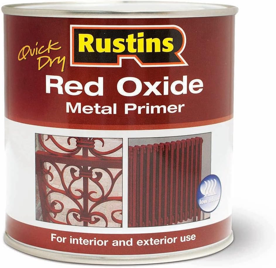 Rustins REDOW250 Quick Dry Red Oxide 250ml
