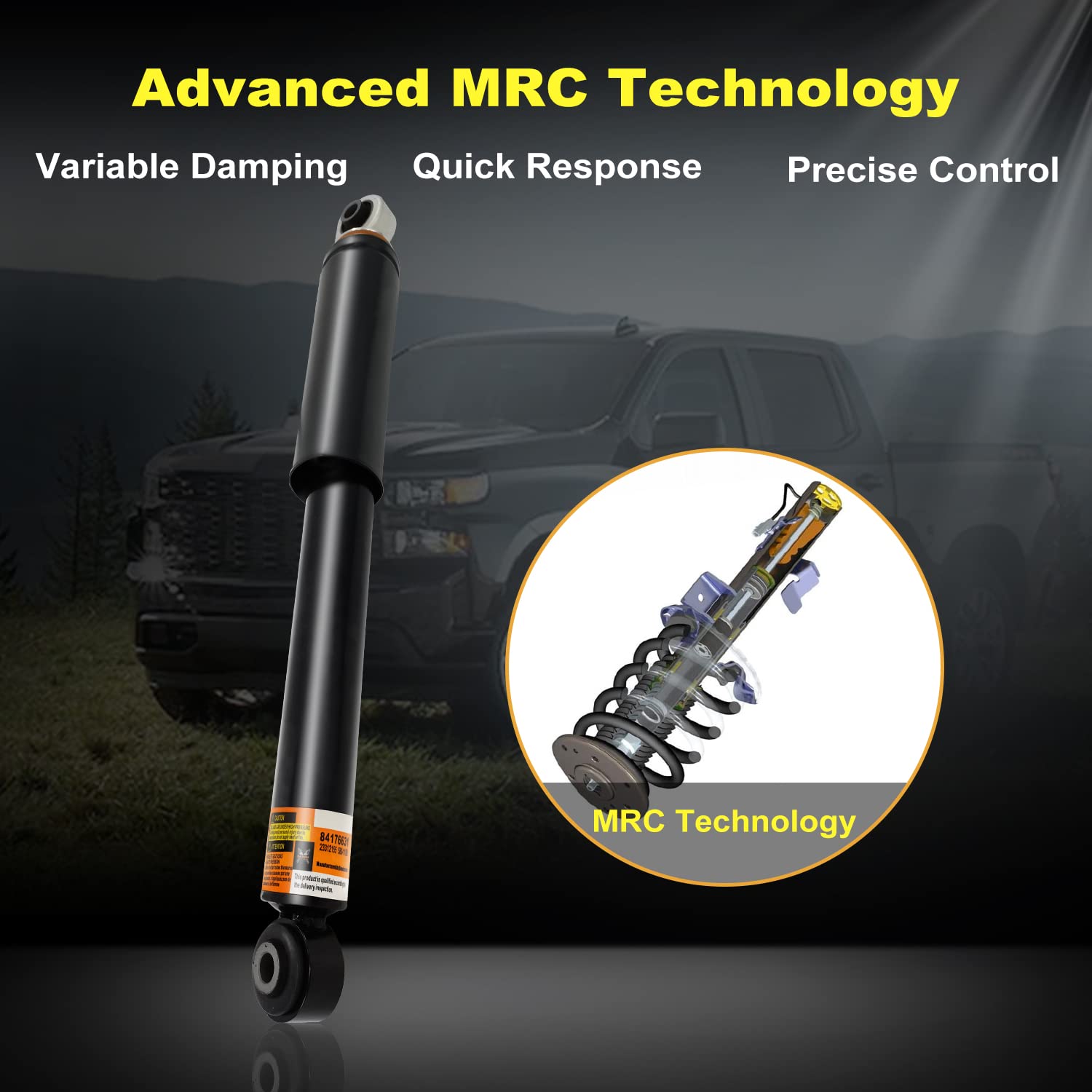 Amazon.com: 84178213 Pair Rear Magnetic Ride Control Shock Strut  