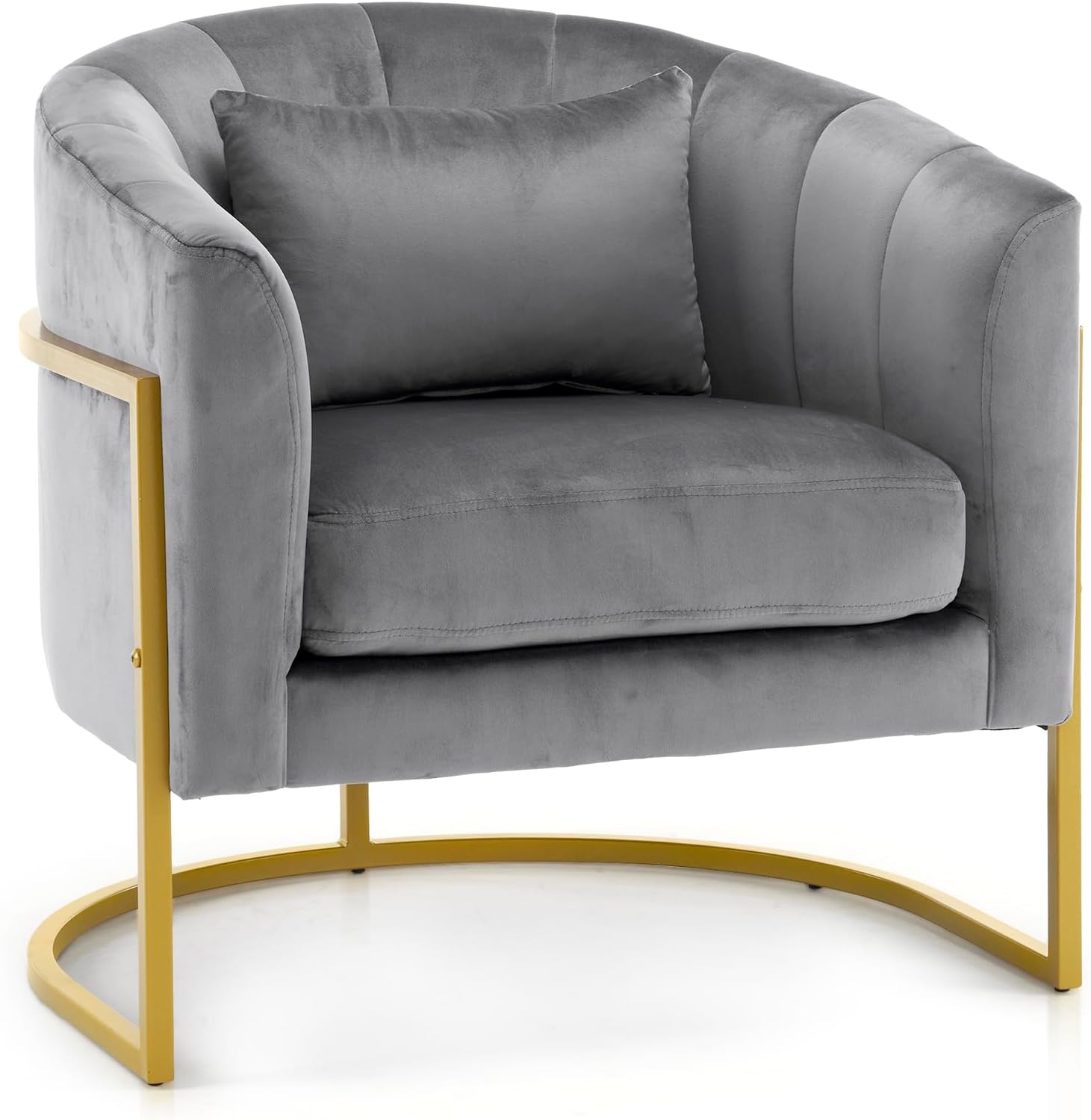 OmySalon Manicure Chair for Clients/Technician, Nail Tech Chair with Cushion,...