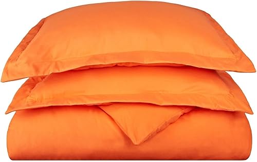 Miniatura 7 de AMAY Giza - Juego de funda de edredón de algodón de 500 hilos, 3 piezas, súper lujoso, elegante, tamaño King, color blanco sólido