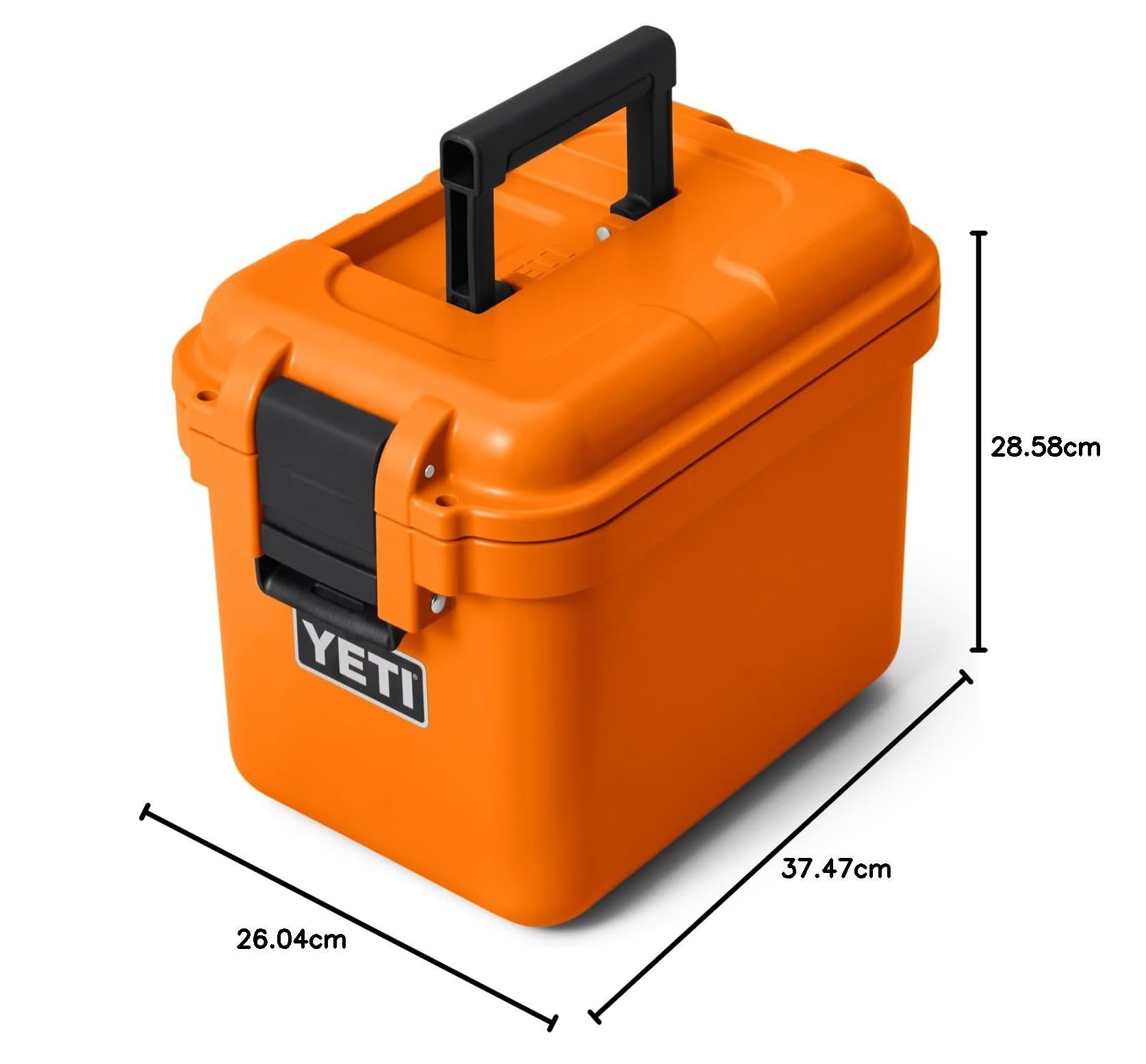 Caja de herramientas portátil YETI LoadOut GoBox, King Crab, 15