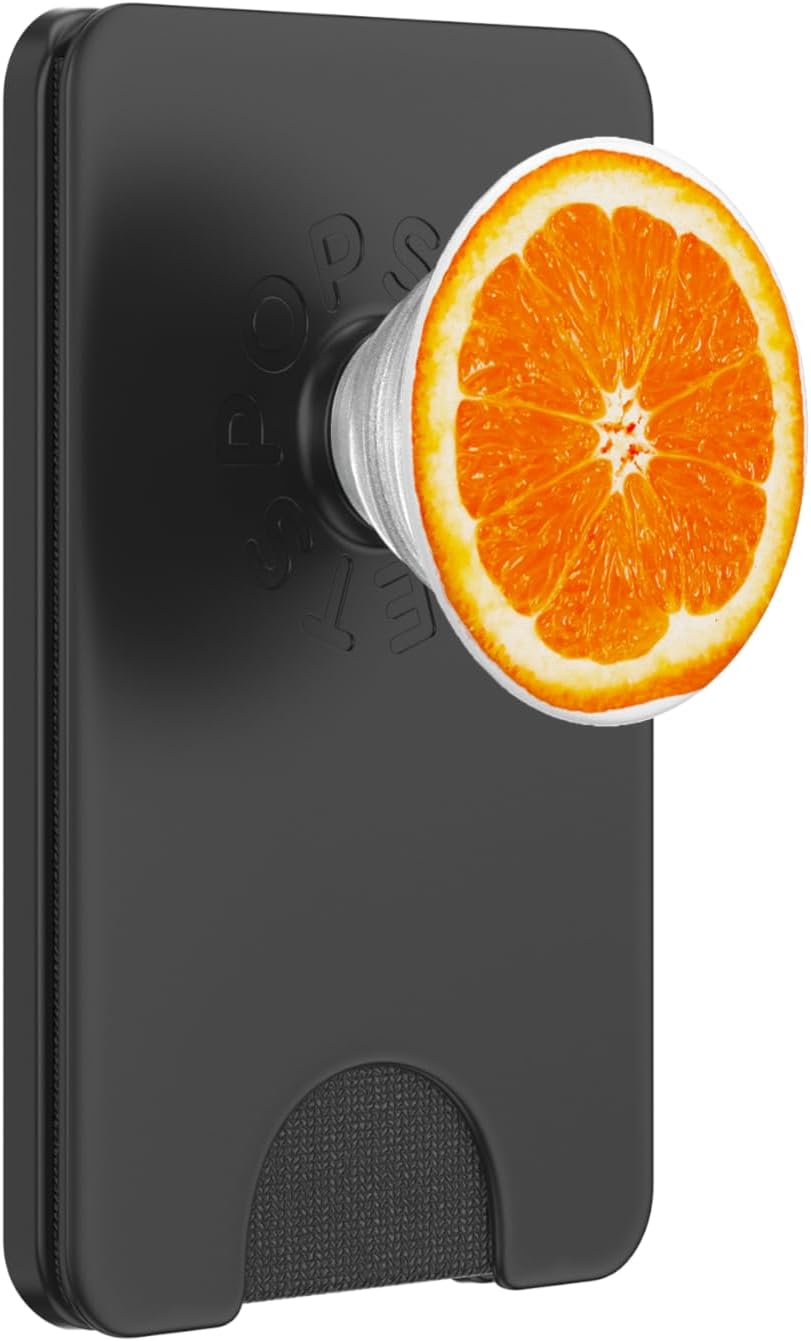 Orange fruit phone holder PopSockets PopGrip for MagSafe