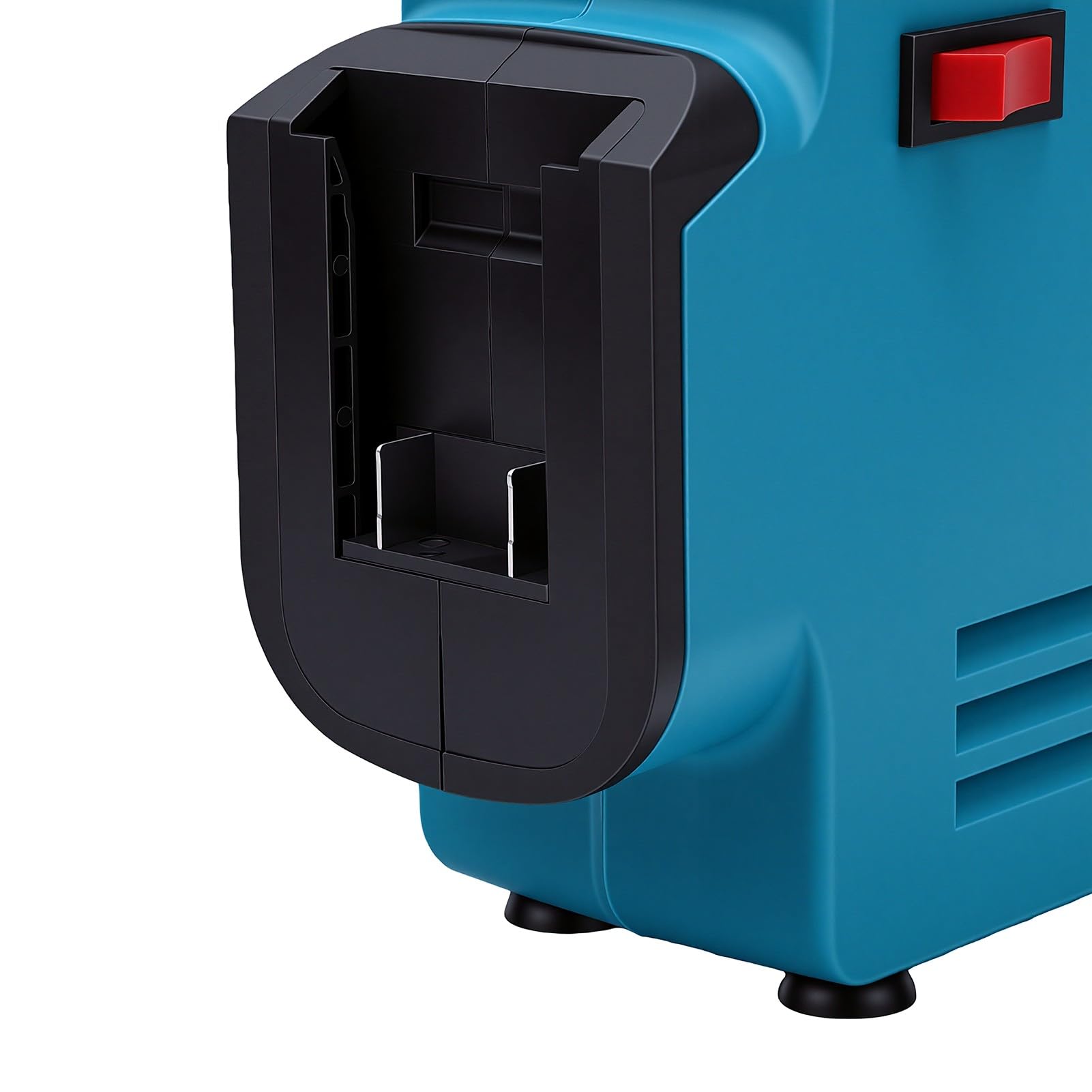 Fafeicy Compressore D'aria Senza Fili 175PSI Senza Spazzole Olio | Unità Portatile Senza Serbatoio per Chiodatrice e Cucitrice Blu