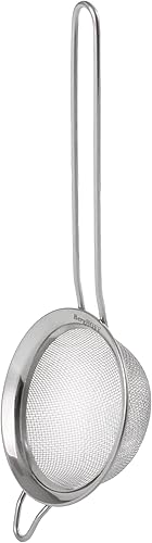 Miniatura 2 de BergHOFF 3 coladores Essentials de malla fina de acero inoxidable 18/8, largos, mango ergonómico, apto para lavavajillas