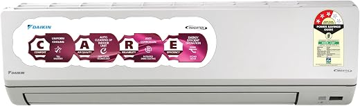 Daikin 2.6 Ton 3 Star Inverter Split AC (Copper, PM2.5 Filter, FTKL90XV16, White)