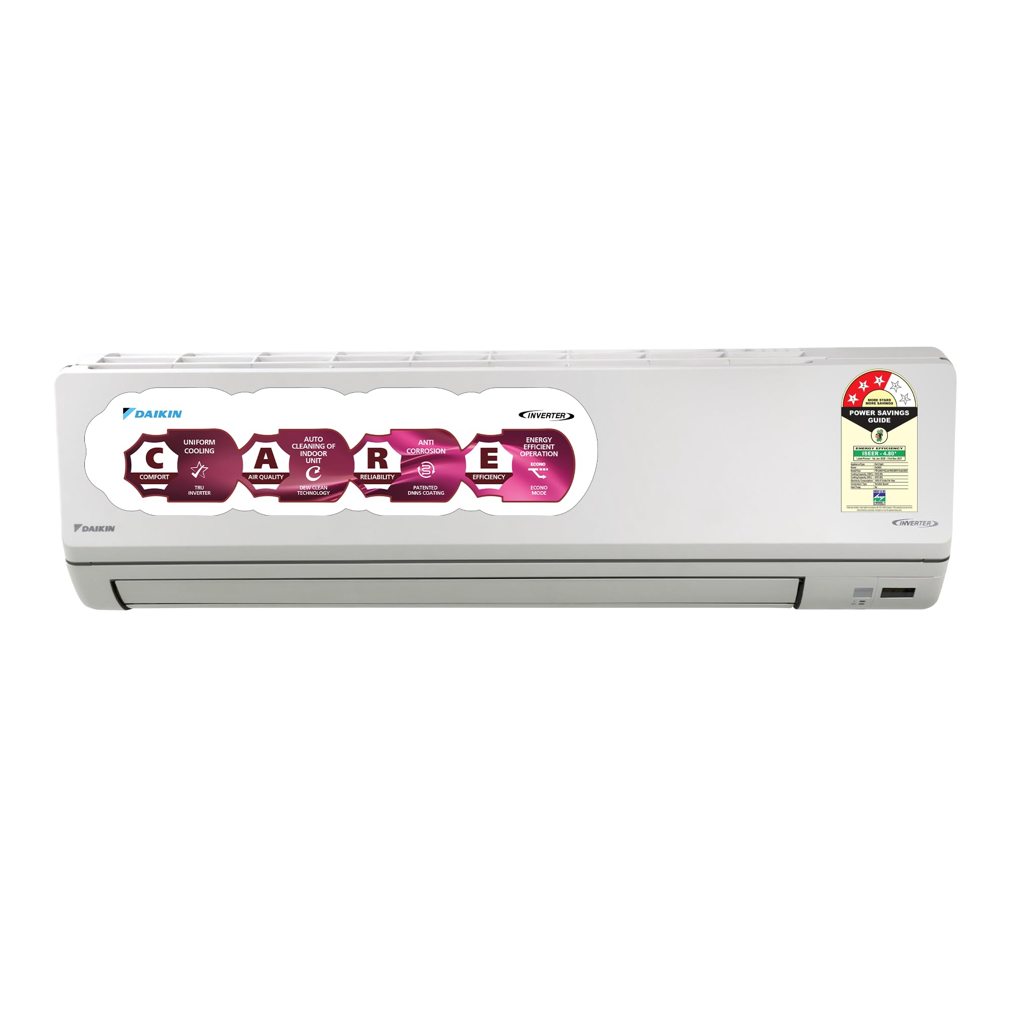 Daikin 2.6 Ton 3 Star Inverter Split AC (Copper, PM2.5 Filter, FTKL90XV16, White)-image-29