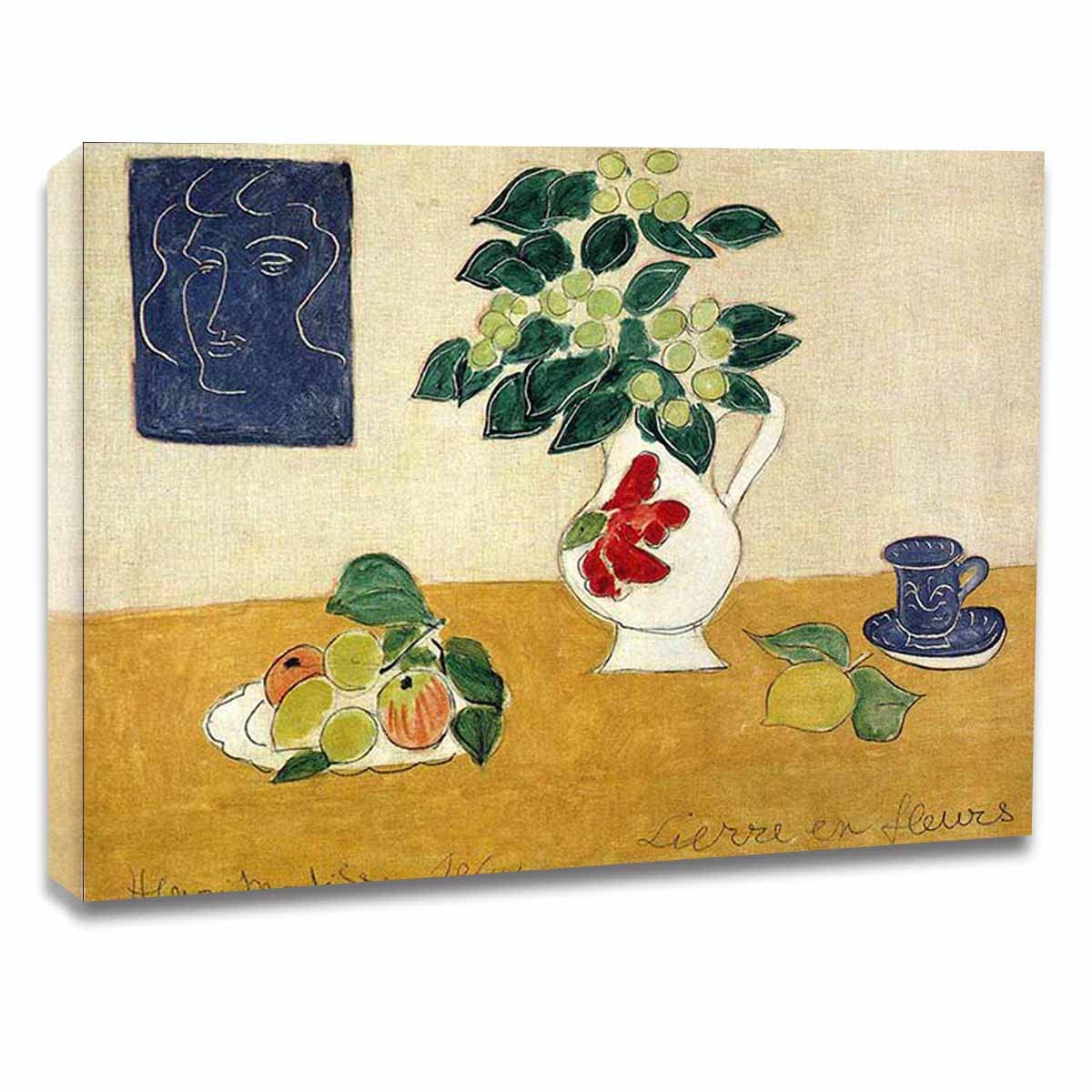 Amazon.co.jp: アンリ・マティス“ツタの花”表現主義壁飾りポスター