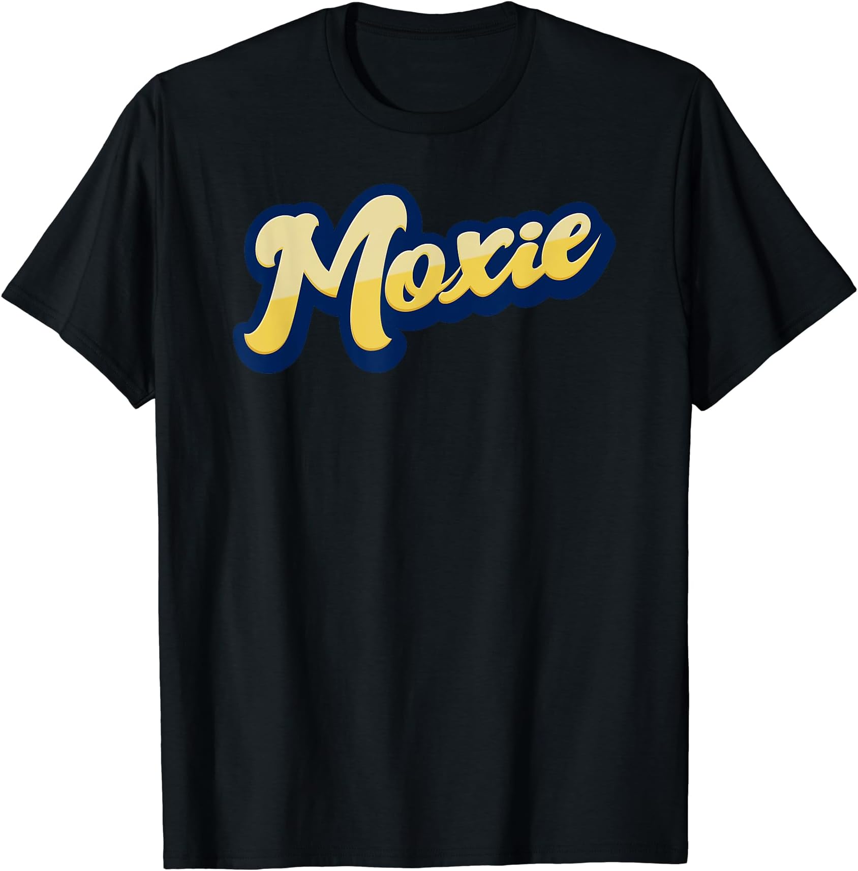 Attitude T-Shirt Co.MOXIE Gold Standard Design T-Shirt