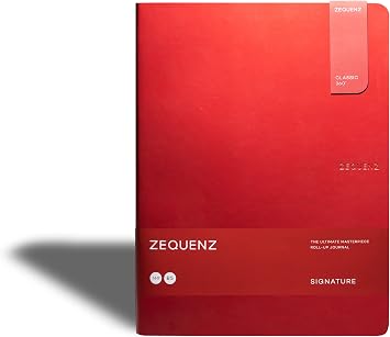 Classic 360 Soft Bound Journal Writing Notebook Red Lite Large 7.5 - inch x 10 - inch 100 Sheets / 200 Pages Ruled/Lined Premium Paper
