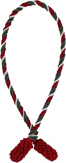 Haute Decor Decorative Twist Ties, 6 Pack, 16 inches (Red/Green/White) - Hang Garland, Lights, Decorations