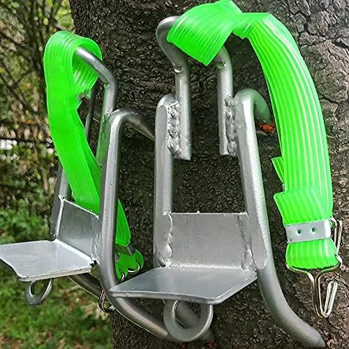 Pole Climbing Spikes Non- Tree Climbing Spurs Tree Climbing Tool Kit for Hunting Observation Picking Fruit Coconut