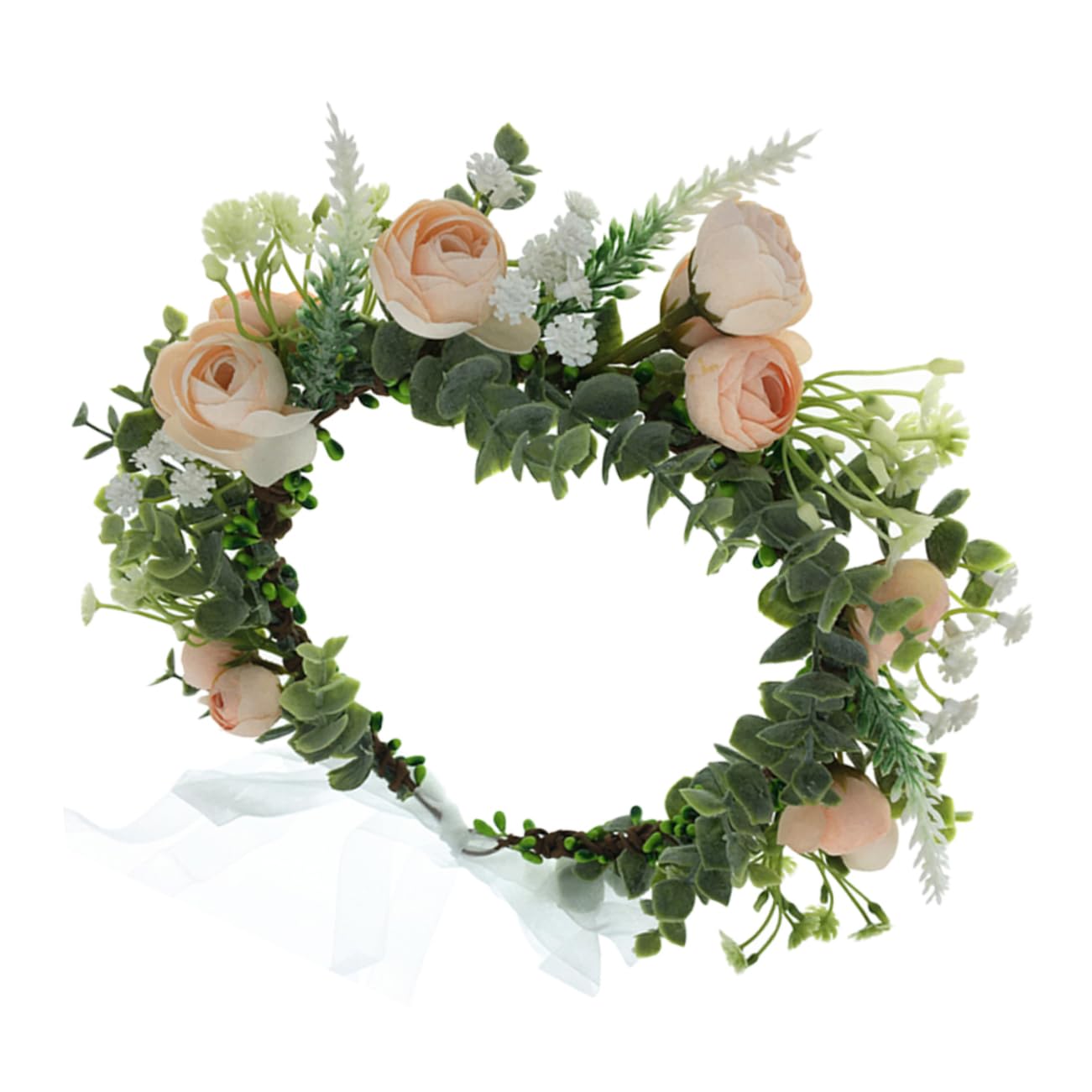 Didiseaon 3 Piezas De Guirnaldas De Flores De Boda Aro Para El Pelo Diadema De Novia Tocado Tocados De Novia De Vacaciones Del Departamento Mori