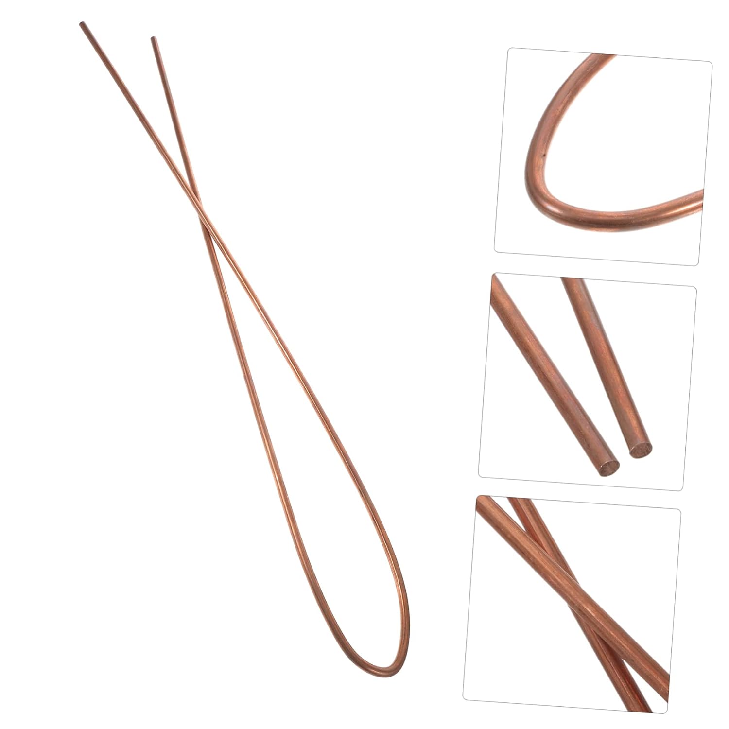 Copper Rods for Crafts Gardening 5mm Round 1m Length 99.9% Pure Copper