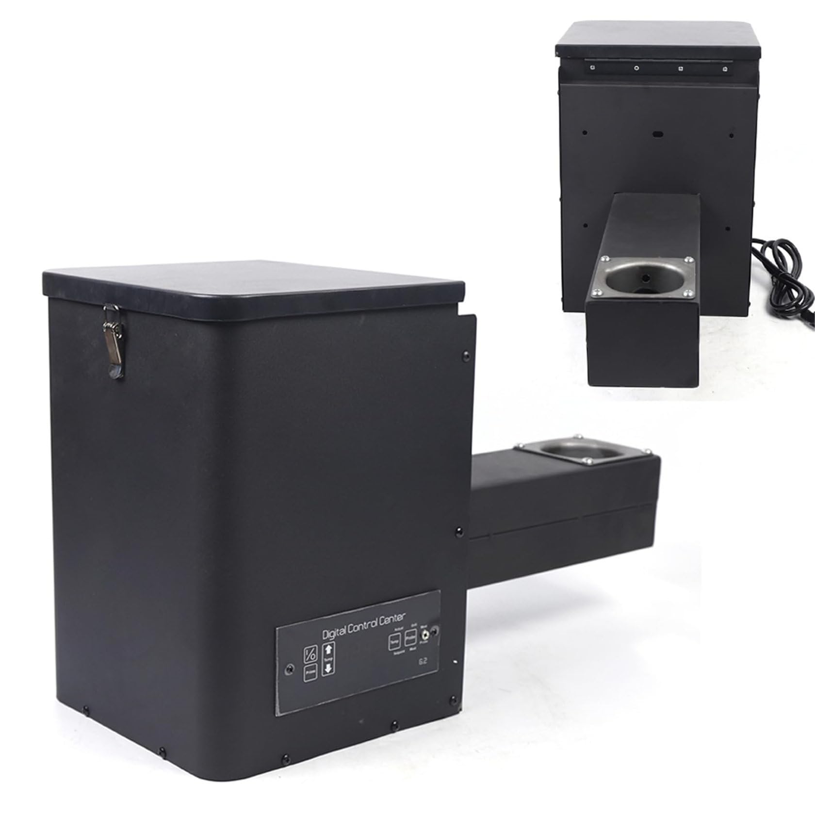 Ahumador De Pellets EléCtrico, Ahumador Digital, Kit De Montaje De Tolva Para Ahumador De Barbacoa, Para Parrilla, Ahumar, Hornear, Asar, Estofar, Barbacoa