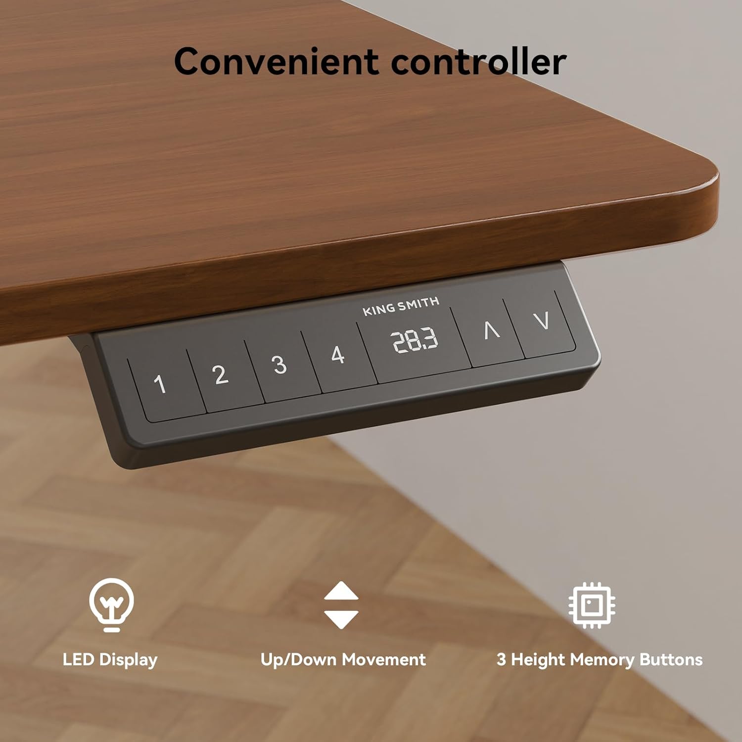 WALKINGDESK 63 Inches Height Adjustable L Shaped Standing Desk with 2 Drawers and Keyboard Tray, Electric Sit to Stand Home Office Comupter Table, Ergonomic Corner Gaming Desk, Black Walnut
