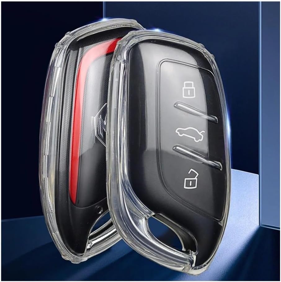 車のキーカバーケース 透明 TPU 車リモートキーケースカバーホルダー MG ため MG4 ZS EV MG6 EZS HS EHS